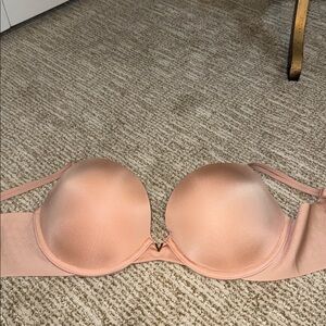 Victoria's Secret Nude Strapless Bra